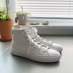 Converse Chuck Taylor Monochrome White High-tops
